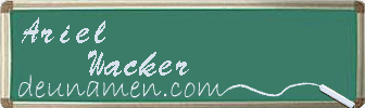 Ariel Wacker Visitenkarte
